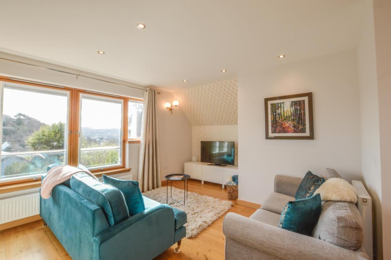Rowan Tree Apartment - A Modern, Quiet Hideaway With Sweeping Views Across Оубън Екстериор снимка